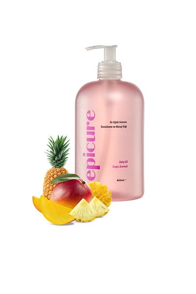 Epicure زيت تروبيكس للتنظيف والتدليك بعد الشمع 800 مل.