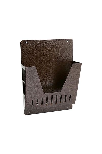 damech Advertising Basket/Box, For Newspapers, Deep Cutout, Copper, A4 Format, 23x9x32 Cm,