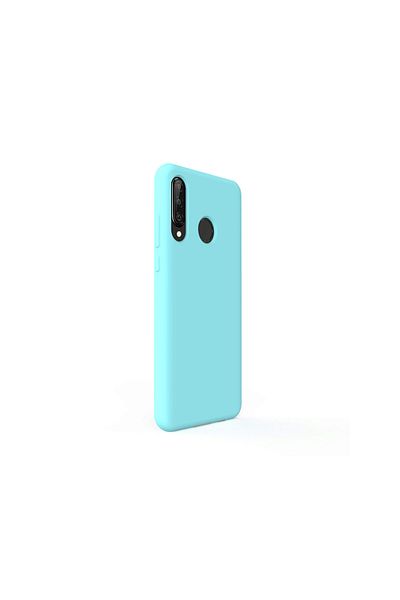 lemontti Husa Huawei P30 Lite Liquid Silicon Tiffany Blue