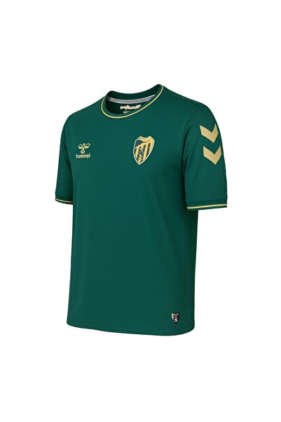 hummel Kocaelispor Lisanslı Hml Bisiklet Yaka T-Shirt Zümrüt