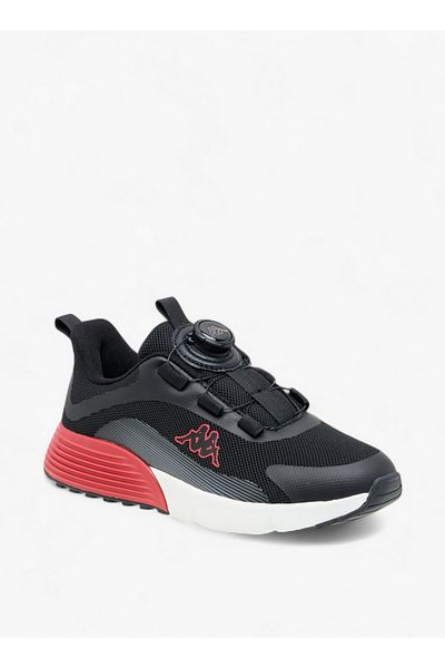 Kappa Boys' Logo Print Sports Shoes with Rotating Buckle Closure