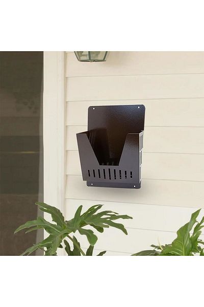 damech Advertising Basket/Box, For Newspapers, Deep Cutout, Copper, A4 Format, 23x9x32 Cm,