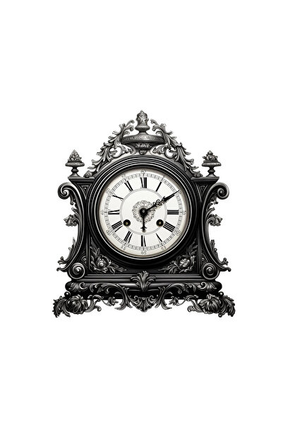 INOVATIX Set de 8 piese, Autocolant Ceas Vintage Anatoli, INOVATIX®. 6 cm