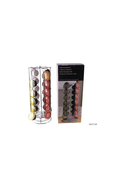 MPLCO Suport 28 capsule Nestle Dolce Gusto Chrome 36.5x11.5 cm