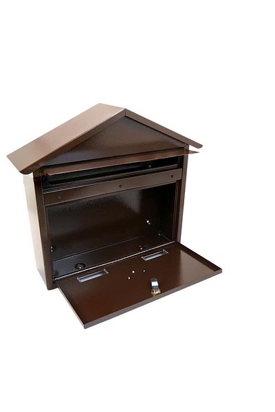 damech Mailbox, Brown, Format C4, 43x12x39 Cm,