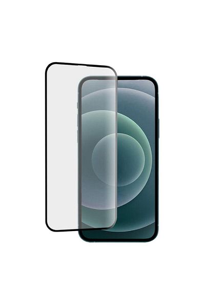 lemontti Full Fit Glass Film iPhone 15 Plus Black