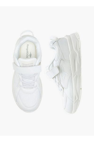 Kangaroos Boys' Textured Sports Shoes with Hook and Loop Closure