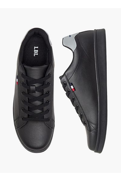 LBL by Shoexpress Men's Panelled Lace-Up Sneakers