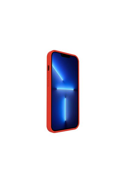 lemontti iPhone 13 case Lemontti Liquid Silicon Red