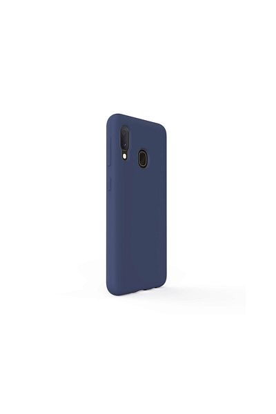 lemontti Husa Samsung Galaxy A20e Liquid Silicon Dark Blue