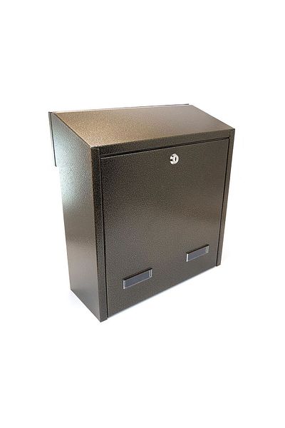damech Mailbox, Gold, C4 Format, 37.5x17.5x40 Cm,