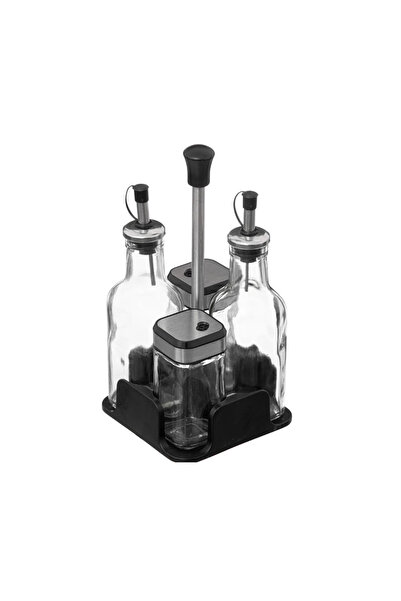 5 five simply smart Oliviera Qatra, sticlă, plastic, 4 bucăți, 11,50 x 11,50 ...