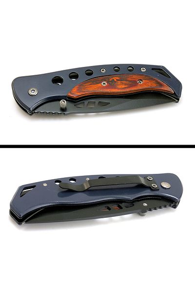 richmann exclusive Briceag, cutit rabatabil de buzunar, lama teflon, 205 mm, Richmann Exclusive