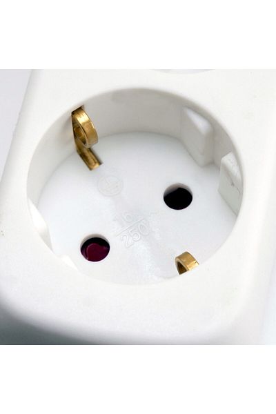 beorol Prelungitor Electric Cu Intrerupator, Impamantare Si Protectie Copii, 5 Prize, Cablu 5m