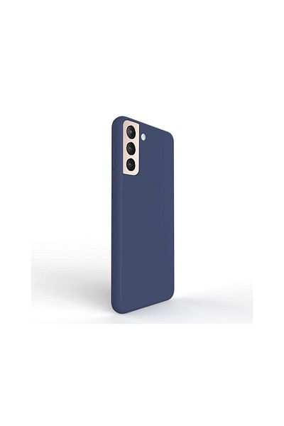 lemontti Husa Samsung Galaxy S21 Plus Liquid Silicon Dark Blue
