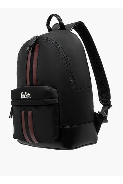Lee Cooper Women's Panelled Backpack with Zip Closure and Adjustable Strap - 29x15x40 cm