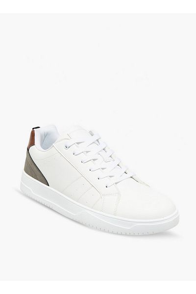 LBL by Shoexpress Men's Panelled Lace-Up Sneakers
