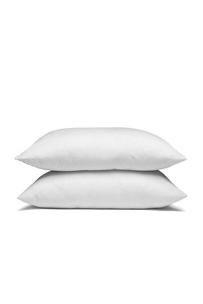 happynest Chicken Pillow, With 50% Goose Down, 40x40 Cm, Oeko Tex Cotton Cover, White