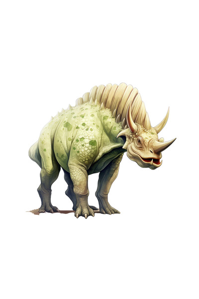 INOVATIX Set de 8 piese, autocolant dinozaur din jad, INOVATIX®. 6 cm