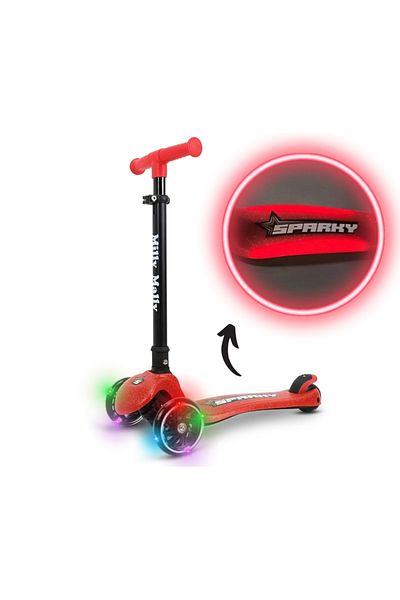 Milly Mally Red Folding Scooter