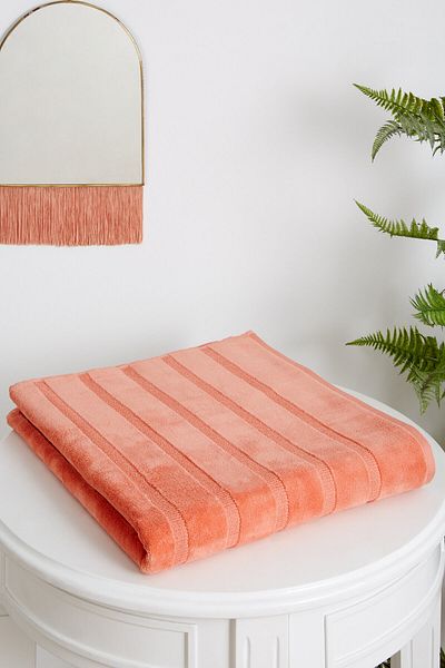 Özdilek Sadem Organic Stripe Bath Towel 90X150 cm