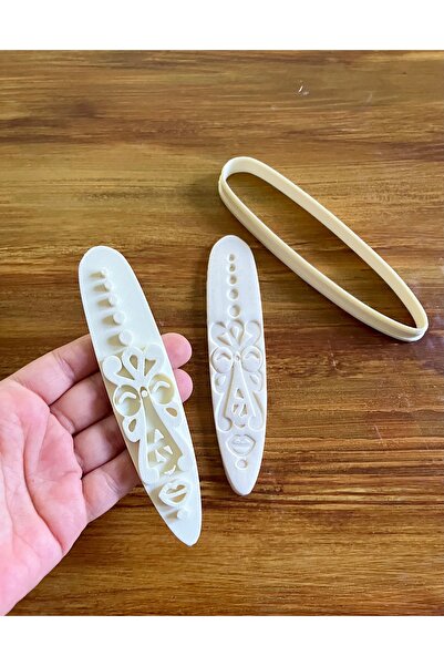 Volala Afrika Mask Model-2 Polimer Kil/Seramik Çamuru Kalıbı -13,5 cm