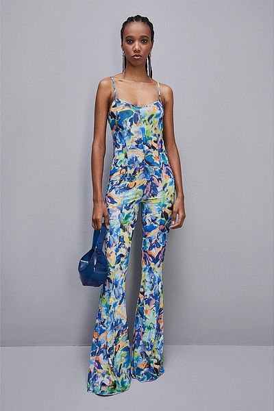 Patrizia Pepe ARTSY SPLASH DRESS - PATRIZIA PEPE - MULTICOLOR, XL