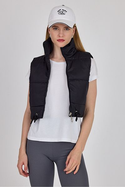 Rays Black Short Inflatable Vest 7200