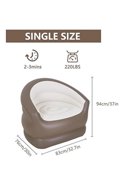 FULLJOY Single removable and foldable chair for indoor use, camping and outdoor activities