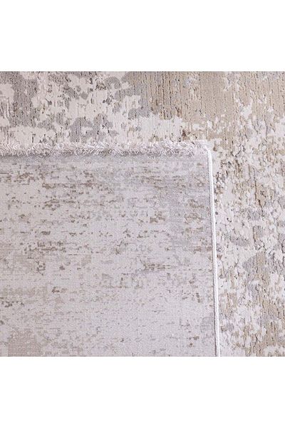 Danube Home Luxura Artsilk Modern Contemporary Rug Acrylic Area Rug L230xW160cm-Beige Grey 231300472030