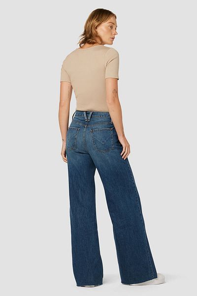 Hudson Blugi Jodie cu picior lat - - Albastru, 27