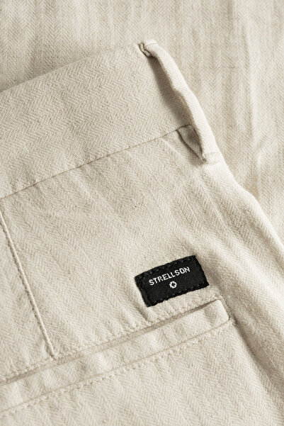 STRELLSON TROUSERS 11 LOUIS-W - - BEIGE, 36