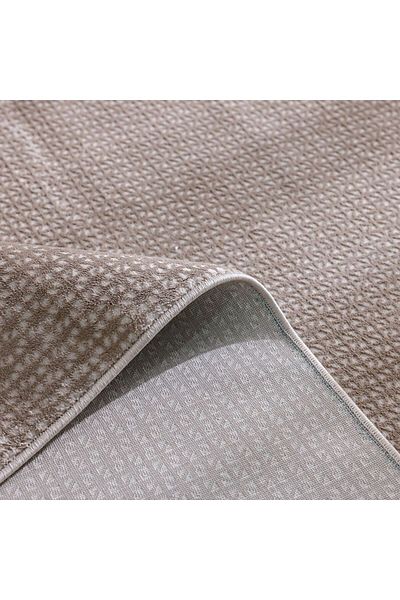 Danube Home Modern Mose Rug Polypropylene + Polyester Area Rug Floor Covering L180xW120cm-Beige