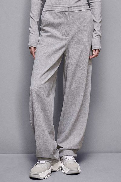 Patrizia Pepe Wide Pants - - 38, Gray