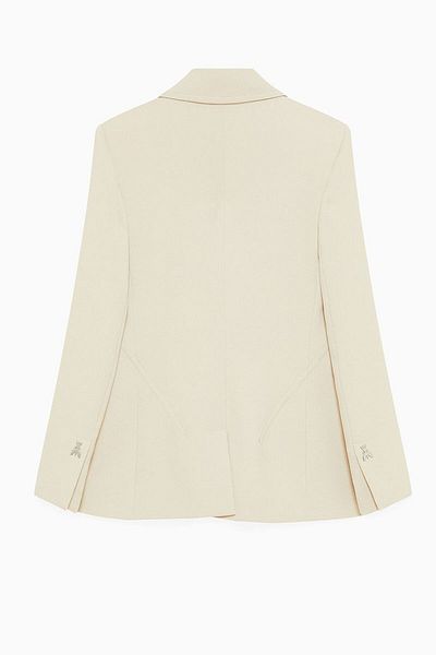 Patrizia Pepe ESSENTIAL FITTED JACKET - PATRIZIA PEPE - 46, NAVY