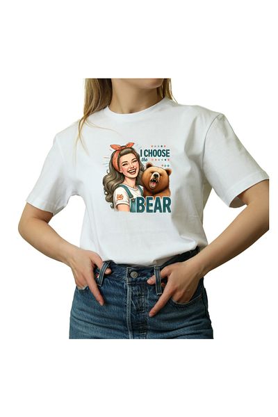 OEM Tricou Dama alb, text ironic, inspiratie anii '70, marimea S