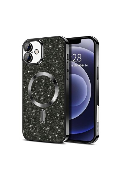 Techsuit Carcasă pentru iPhone 16 Plus - Techsuit Luxury Glitter MagSafe - Ne...