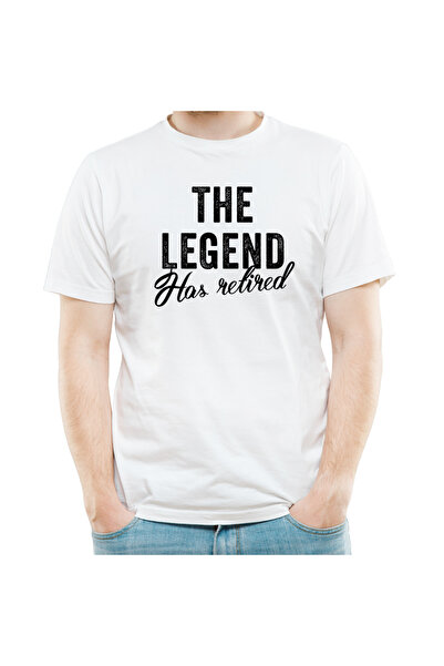 OEM Tricou personalizat, The Legend has Retired, cu mesaj de pensionare barba...