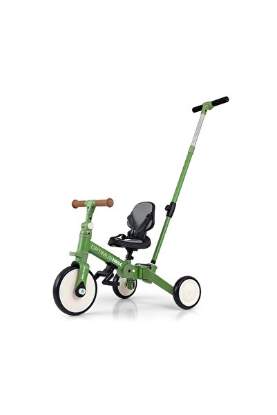 Milly Mally Tricicletă 5 în 1 Optimus Max Verde