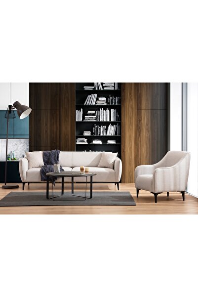 Vivense BELLİSİMO KOLTUK TAKIMI, KREM