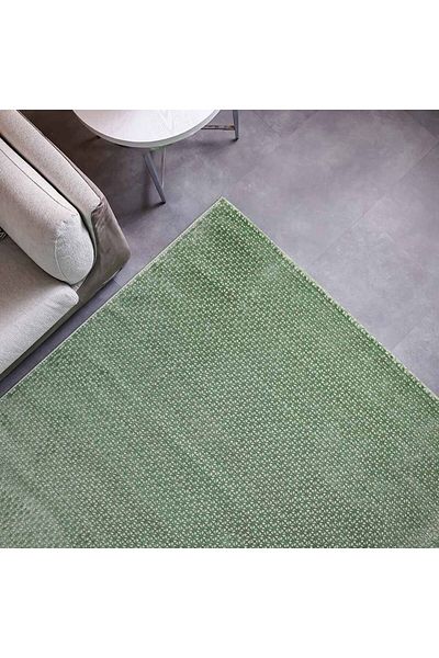 Danube Home Modern Mose Rug Polypropylene + Polyester Area Rug Floor Covering L230xW160cm-Green
