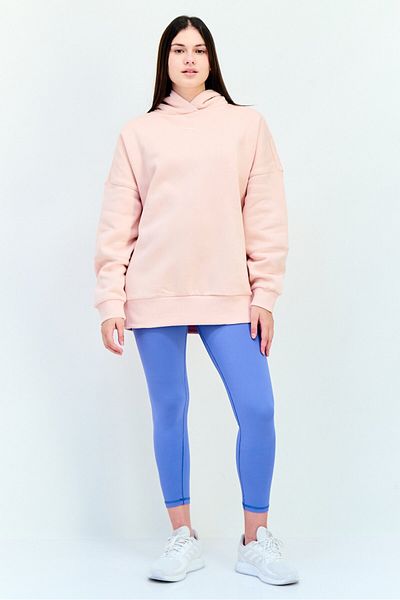 Reebok Women Sportswear Fit Long Sleeves Outdoor Hoodie, Pink