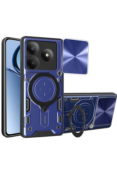 Techsuit Case for Realme C63 / C61 - Techsuit CamGuard Pro - Blue