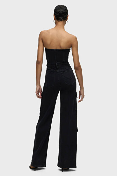 Hudson CARGO BUSTIER JUMPSUIT - - 24, BLACK