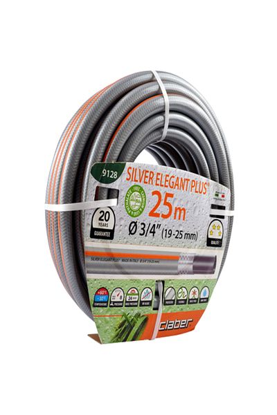 CLABER Elegant Plus UV-Resistant Tangle-Free Lightweight Garden Hose