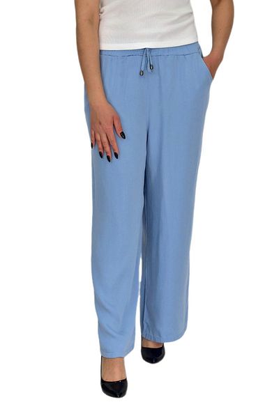 TELVİN Women's Elastic Loose Trousers Bgl-St04646