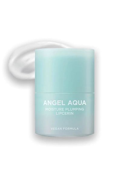 The Face Shop Beyond Angel Aqua Lip Balm || Hyaluronic Acid & Plant Collagen || Natural Lip Plumping & Hydration
