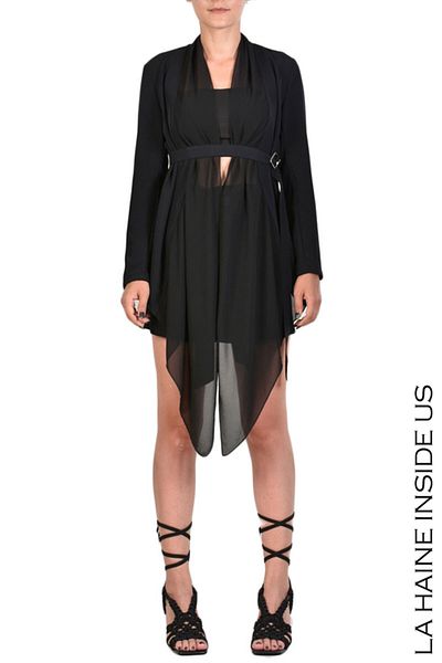 La Haine Inside Us CARDIGAN MAKENNA - LA HAINE INSIDE US - BLACK, S