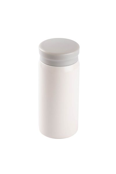 Tantitoni Kake White Stainless Steel Mini Thermoses 210ml