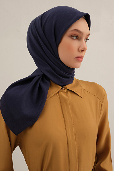 Armine Φουλάρι Λυοτσέλ Navy Blue B. 02